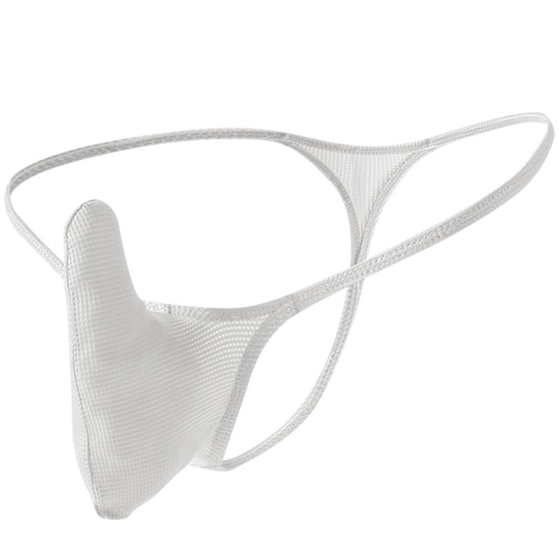 See-Through Mesh Pouch Low Rise G-string Sexy Underwear