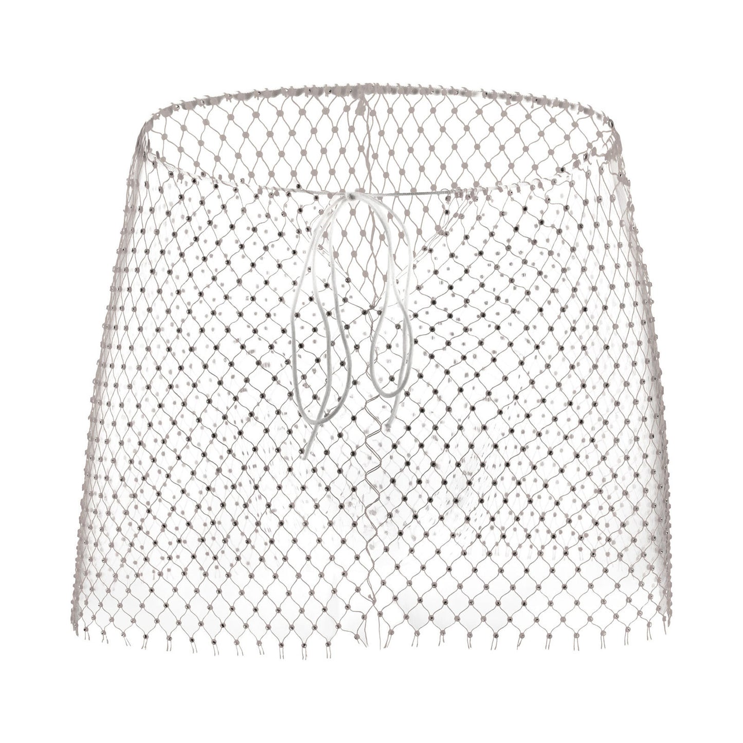 Men's Rhinestone Fishnet Mesh Bodysuit
