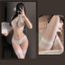 White + White Silk Stockings