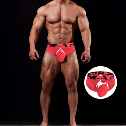 Men's ORLVS Pouch Briefs Low Rise Thong Underwear