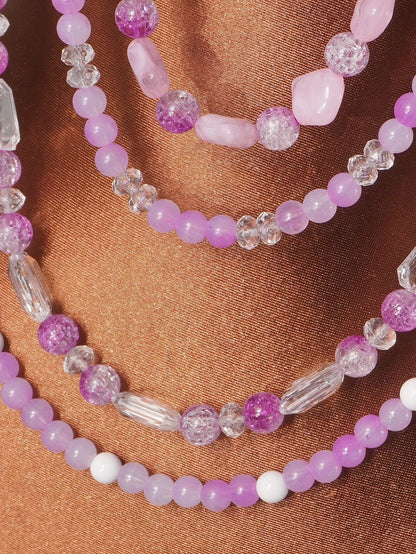 Beaded Bralette Chain Bra Top (Only Top)