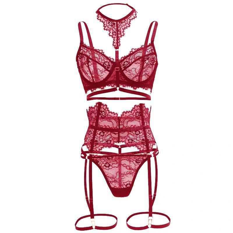 Lace Strap Neck Ring Sexy Underwear