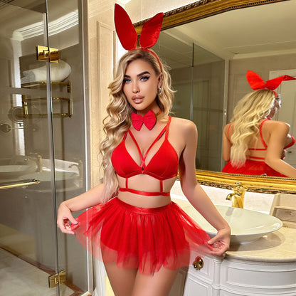 Bunny Role Play Passion Game Clothes Women's Lingerie Suit