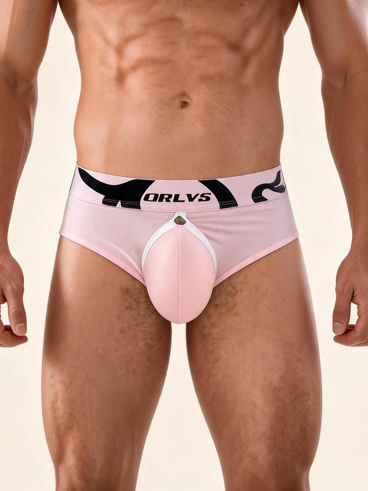 Men's ORLVS Pouch Briefs Low Rise Thong Underwear