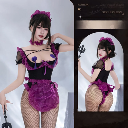 Maid Uniform Seductive Cos Sexy Lingerie