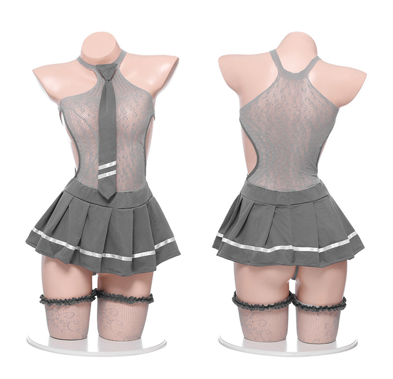 Sexy School Girl Lingerie Roleplay Lingerie Set