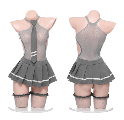 Sexy School Girl Lingerie Roleplay Lingerie Set