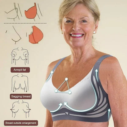 Lightweight Push-up Bra to Prevent Sagging Sexy Backless Seamless Underwear