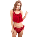 Seduction Sexy Lace Flower Slip Nightdress