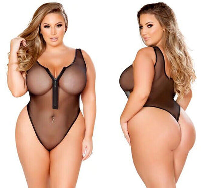 Women's Lingerie Sexy Transparent Lace Bra and Panty Set Hot and Spicy Lingerie Ensemble