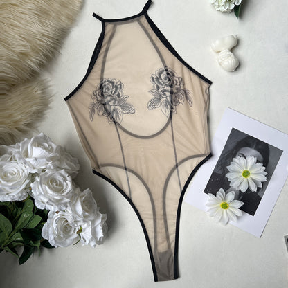 Tight Backless One-Piece Underwear Tights