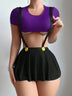 Purple & Black