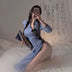 Cheongsam + T-Shaped Panties