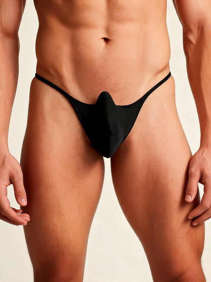 See-Through Mesh Pouch Low Rise G-string Sexy Underwear