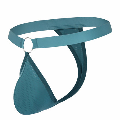 Men's Jockstrap Pouch Low Rise Round Jade Charm Underwear