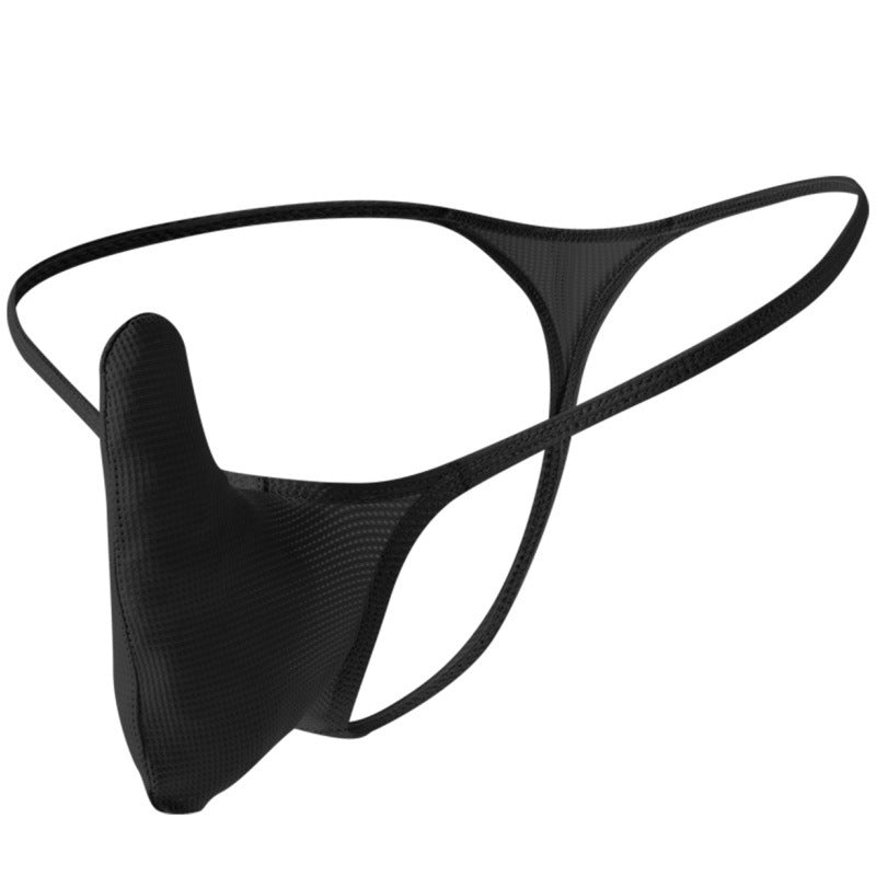 See-Through Mesh Pouch Low Rise G-string Sexy Underwear