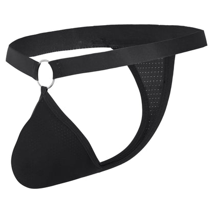 Men's Jockstrap Pouch Low Rise Round Jade Charm Underwear