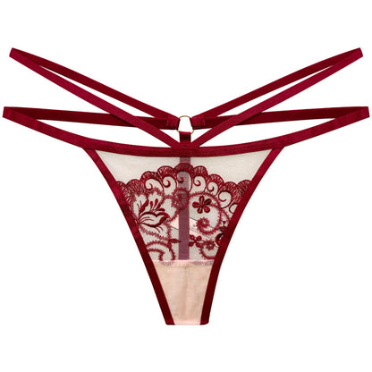 Lace Corset Lingerie Set Strappy Garter Bustier