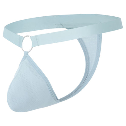Men's Jockstrap Pouch Low Rise Round Jade Charm Underwear