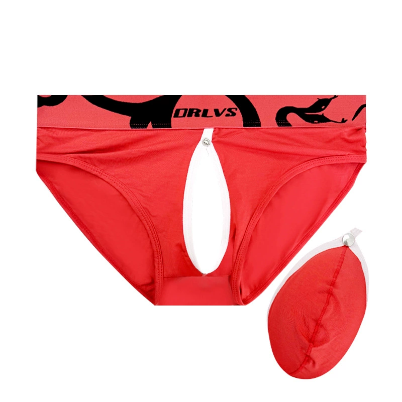 Men's ORLVS Pouch Briefs Low Rise Thong Underwear