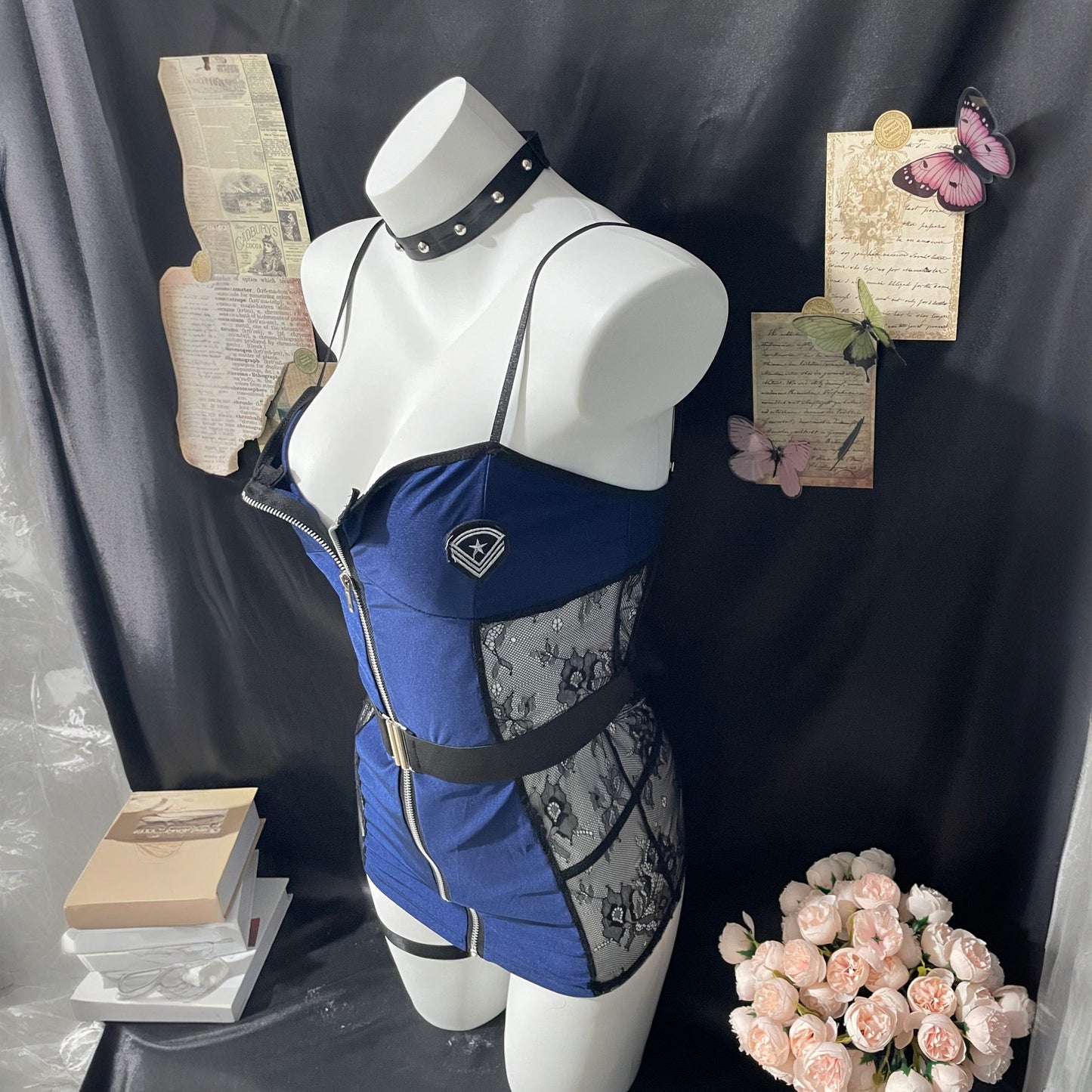 Sexy Instructor Cosplay Lingerie Set