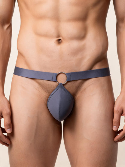 Men's Jockstrap Pouch Low Rise Round Jade Charm Underwear