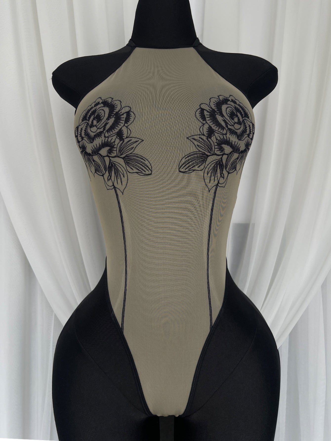 Tight Backless One-Piece Underwear Tights