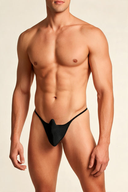 See-Through Mesh Pouch Low Rise G-string Sexy Underwear