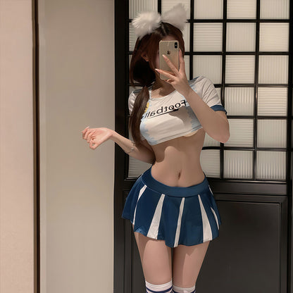 World Cup Football Baby Cheerleading Sexy Uniform Suit