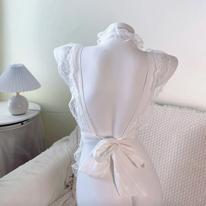 Sweetheart Maid Cosplay Uniform Bow Set
