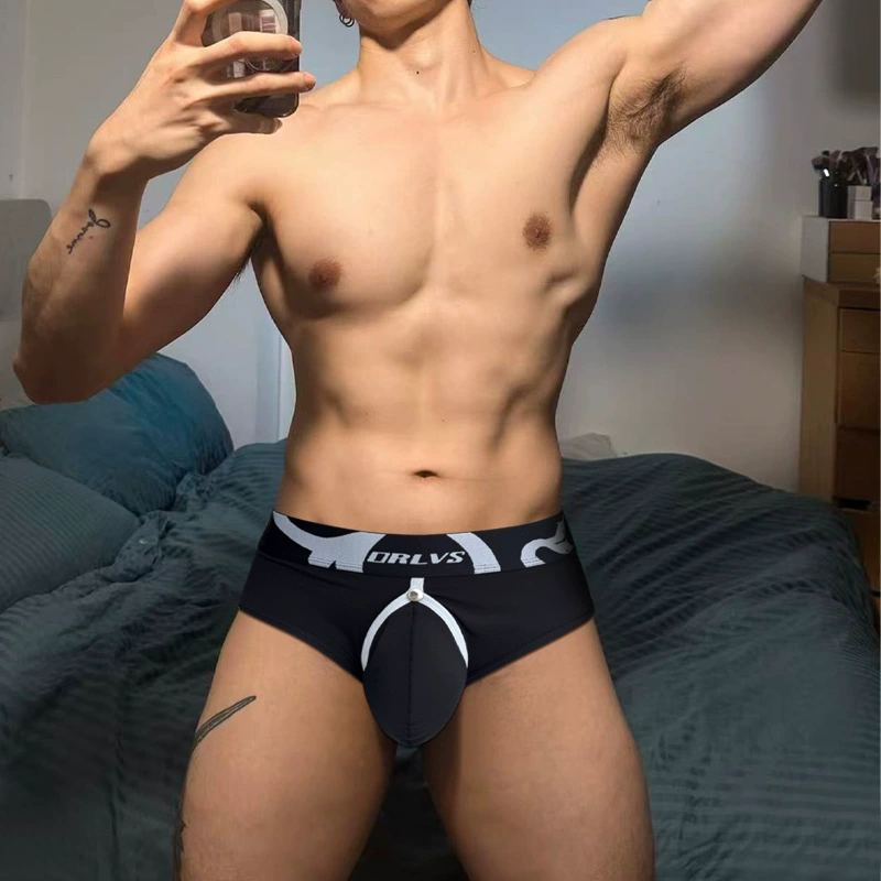 Men's ORLVS Pouch Briefs Low Rise Thong Underwear