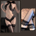 Black + Black Silk Stockings