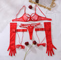 Black Enigma Lingerie Set